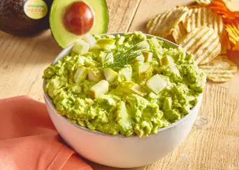 DILL PICKLE GUACAMOLE